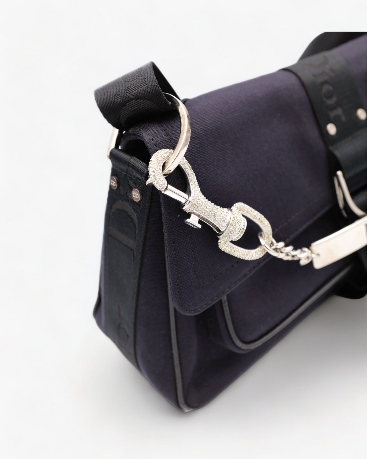 Dior Hardcore Bag czarna satyna Dior