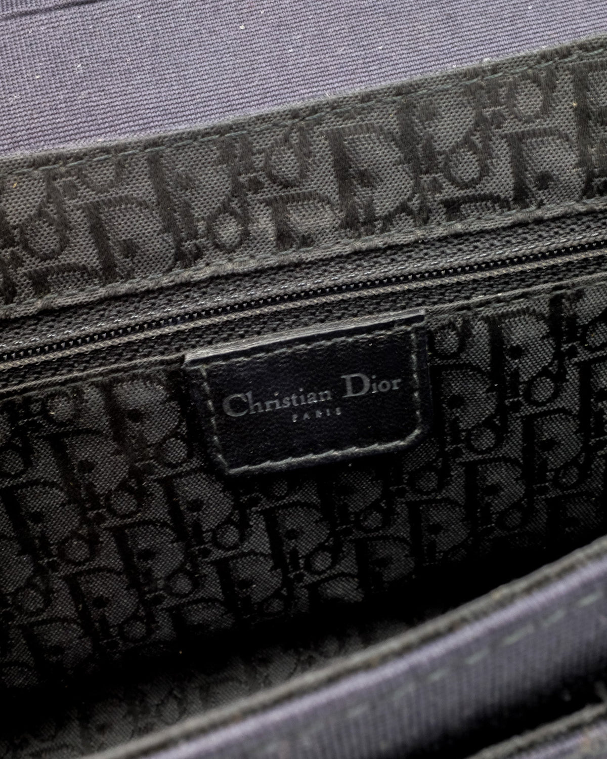 Dior Hardcore Bag czarna satyna Dior