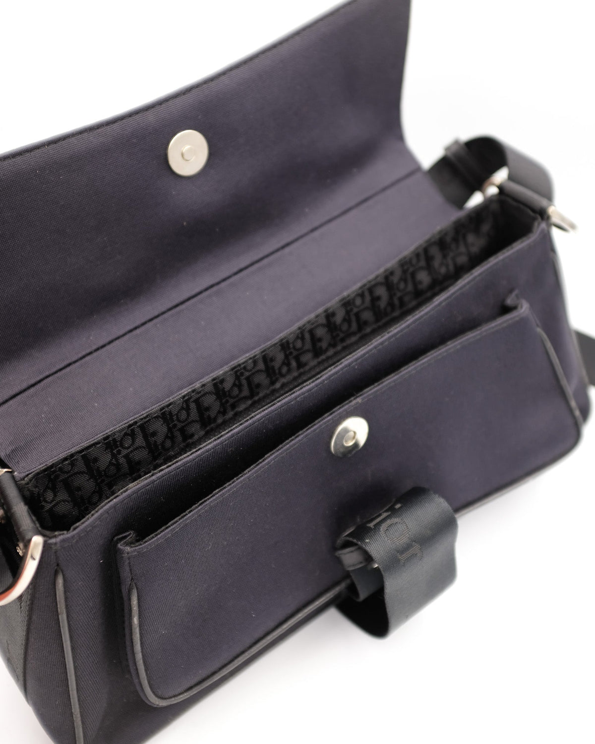 Dior Hardcore Bag czarna satyna Dior
