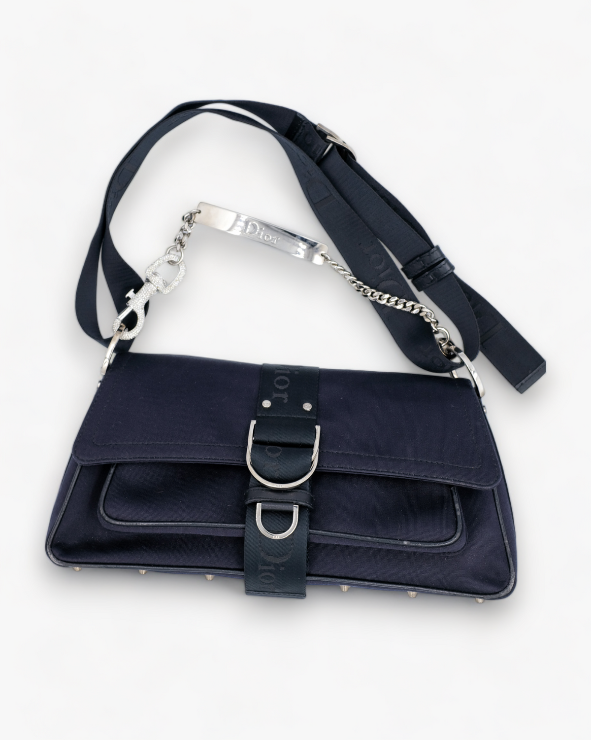Dior Hardcore Bag czarna satyna Dior