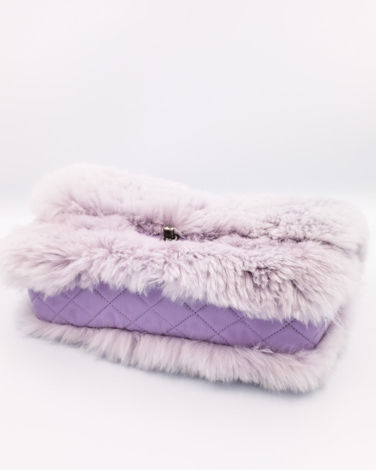 Chanel Fur Flap Bag Chanel