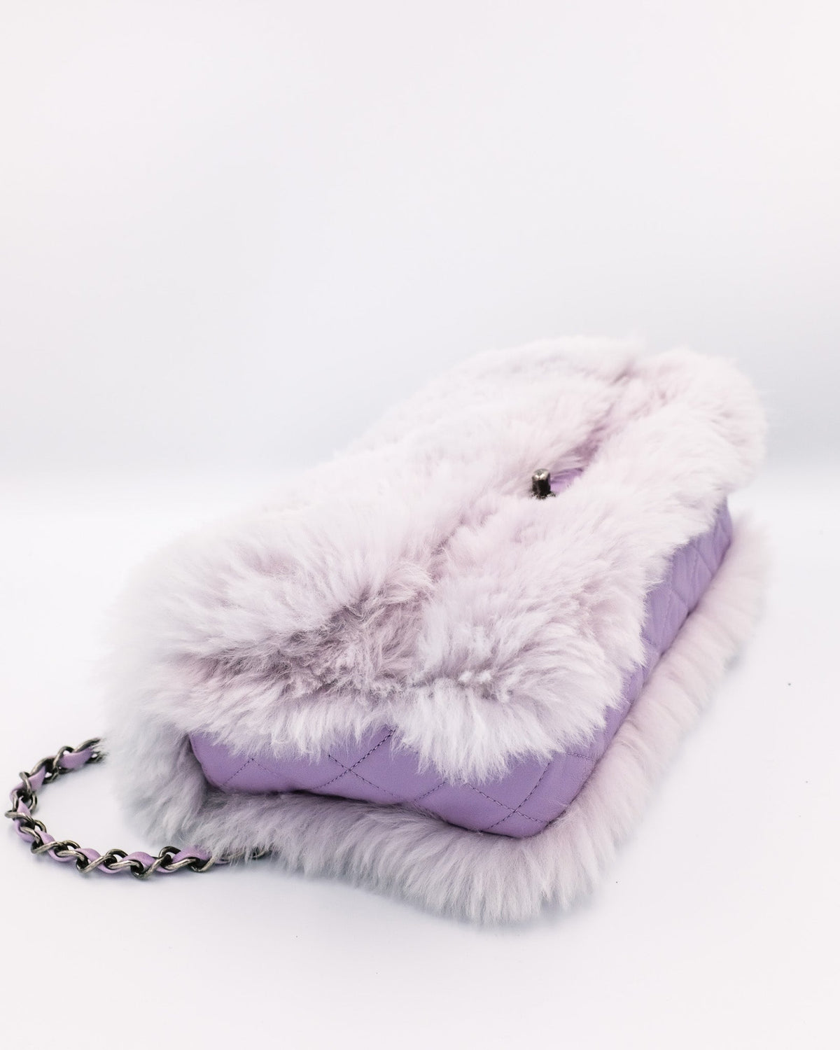 Chanel Fur Flap Bag Chanel