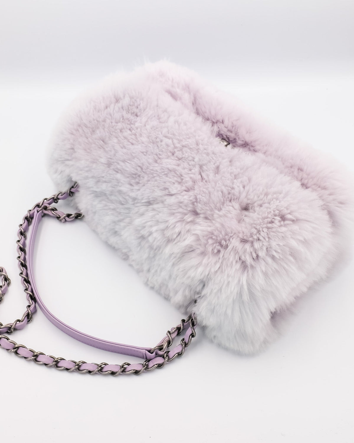 Chanel Fur Flap Bag Chanel