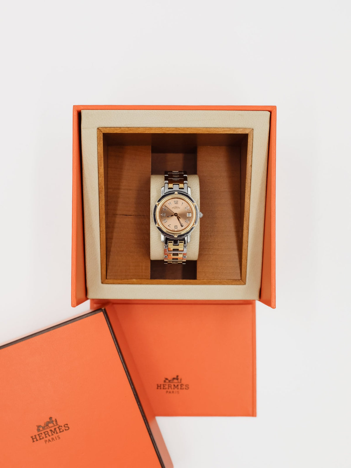 Zegarek Hermès Clipper Full Set Hermès