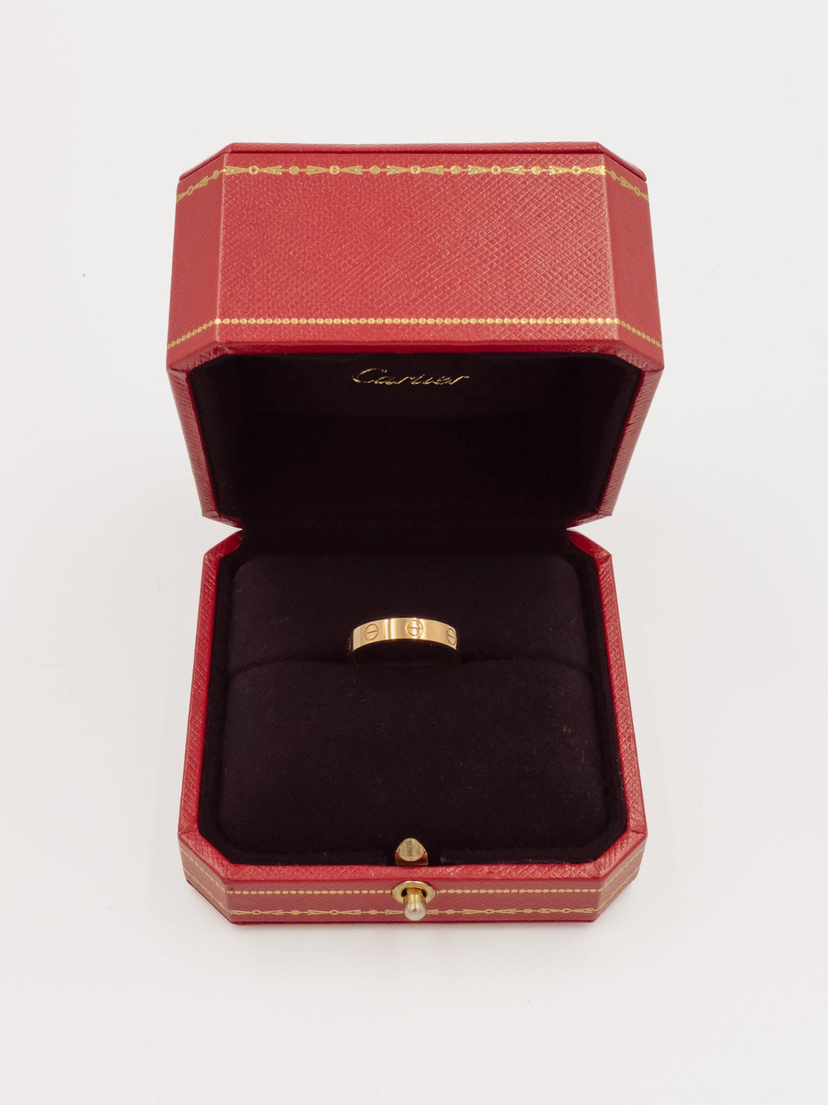 Pierścionek Cartier Love różowe złoto 18K (51) Cartier