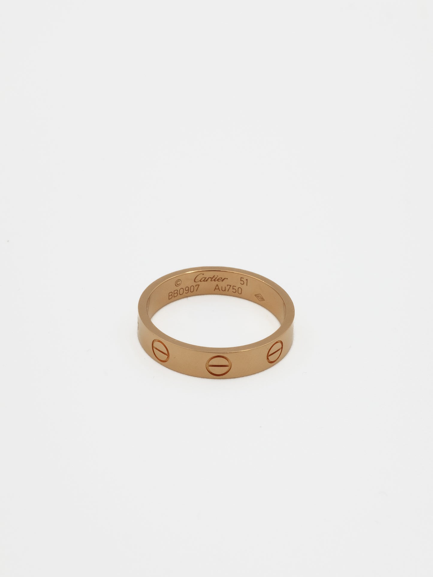 Cartier Love Ring Yellow Gold 18K (51)