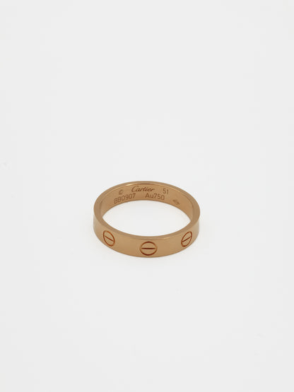 Cartier Love Ring Yellow Gold 18K (51)