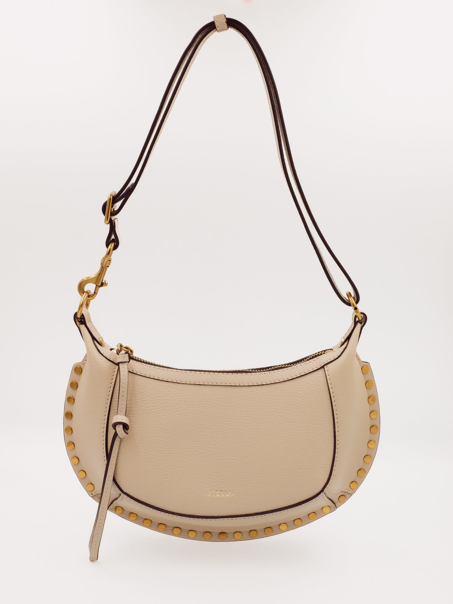 Isabel Marant Oskan Moon Bag Beige