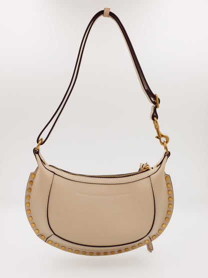 Isabel Marant Oskan Moon Bag Beige