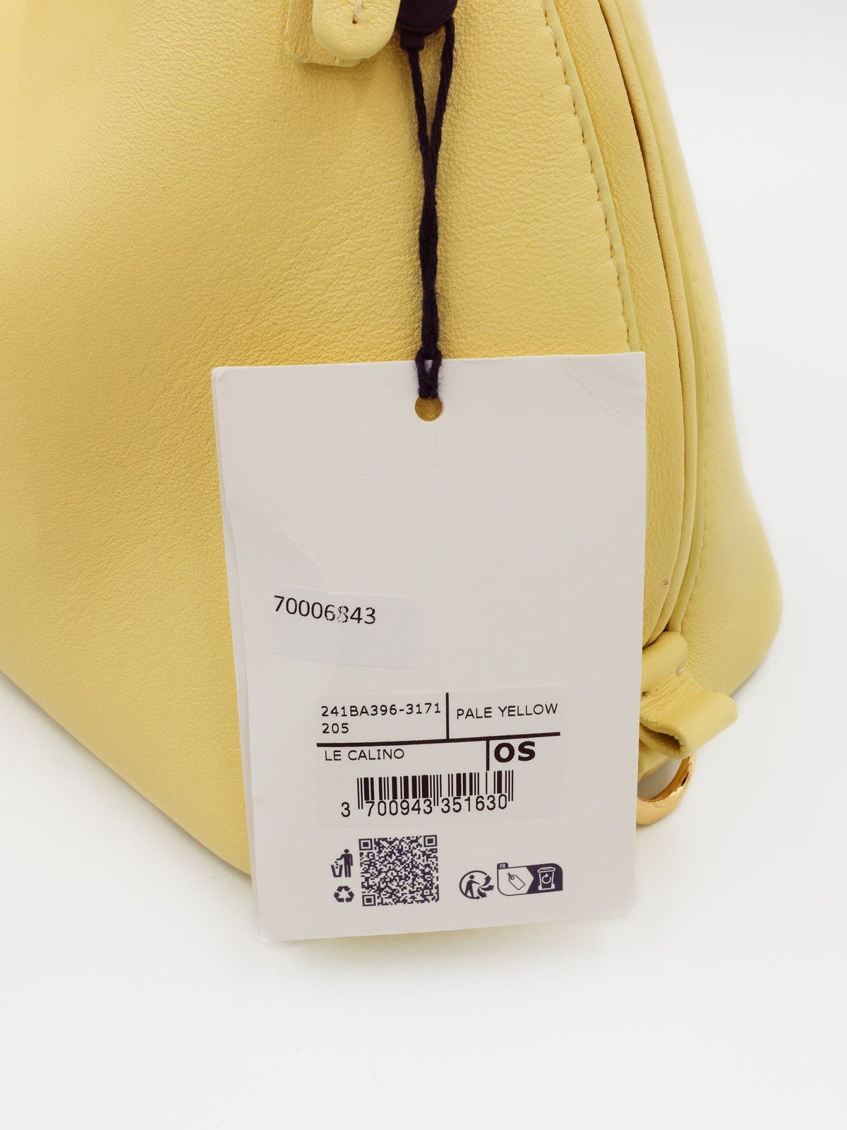 Torebka Jacquemus Le Calino Żółta Jacquemus