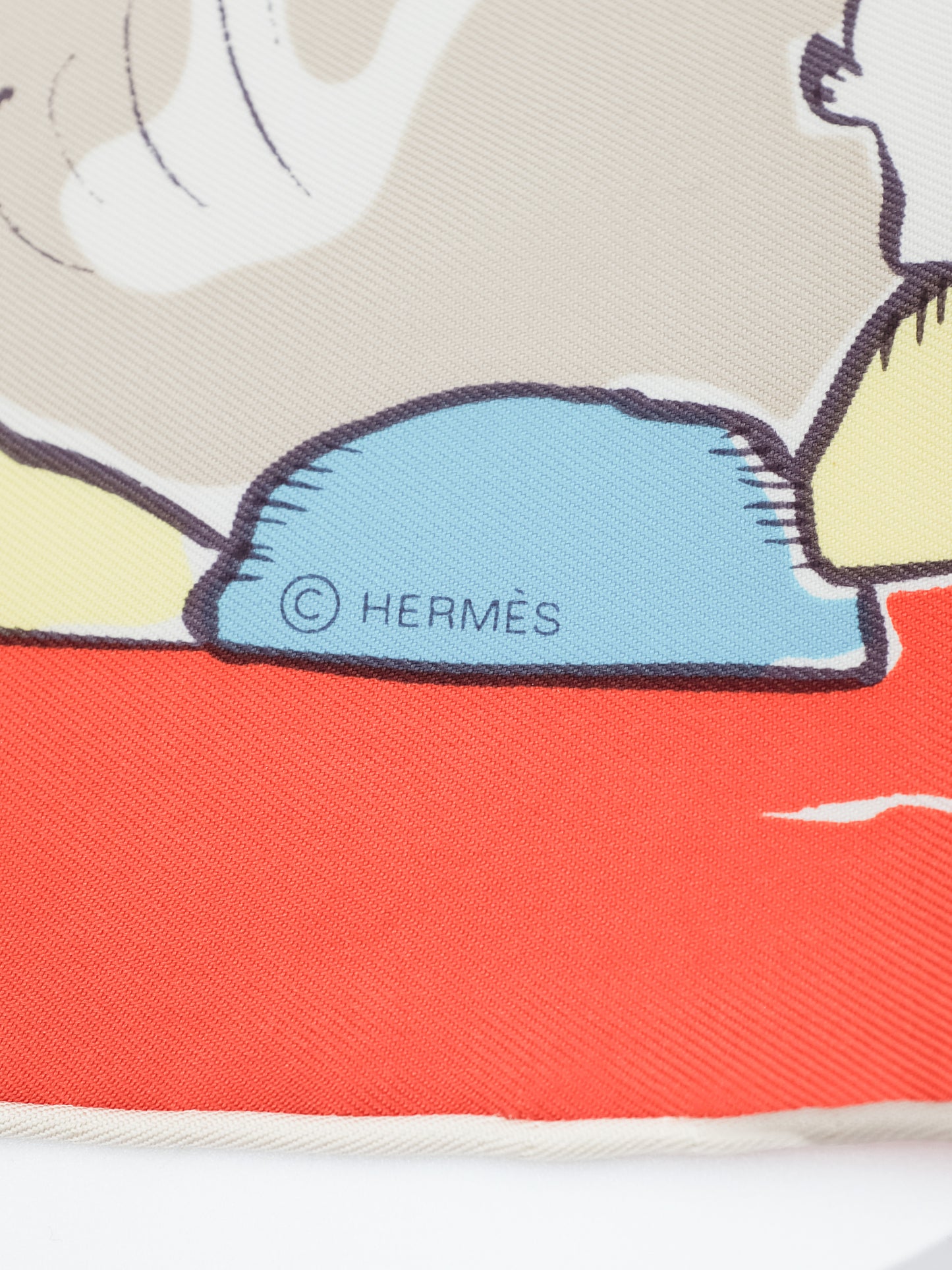 Hermès Carré 90 Mille et un Lapins