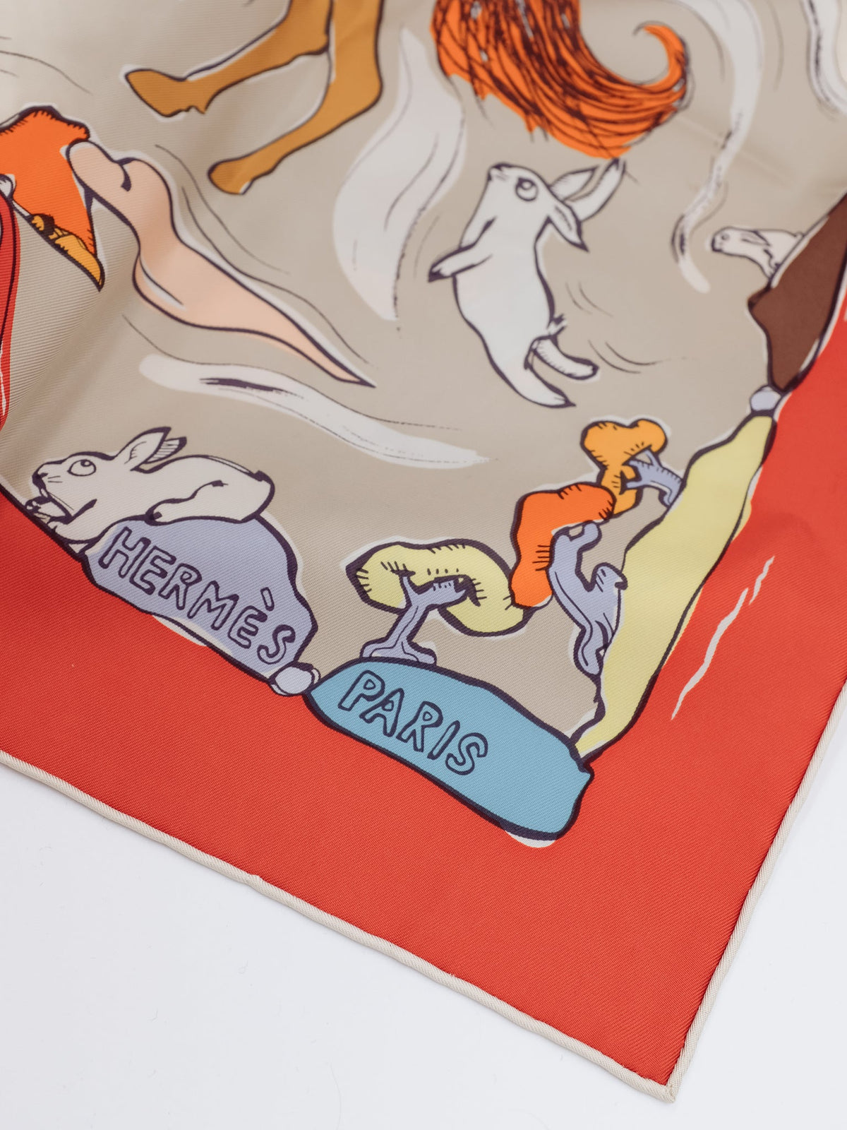 Hermès Carré 90 Mille et un Lapins Hermès