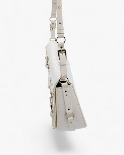 Dior Bondage Bag White Leather