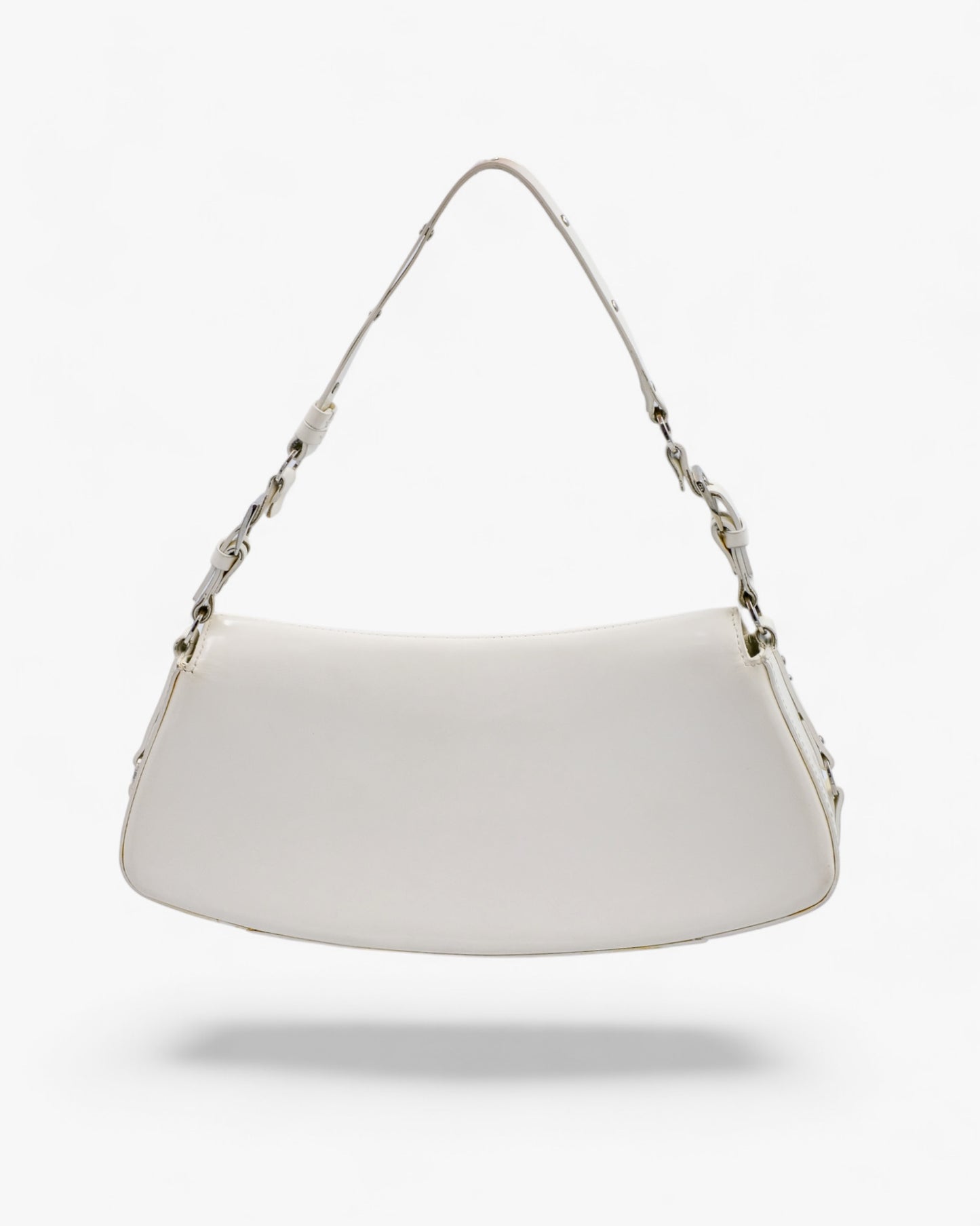 Dior Bondage Bag White Leather