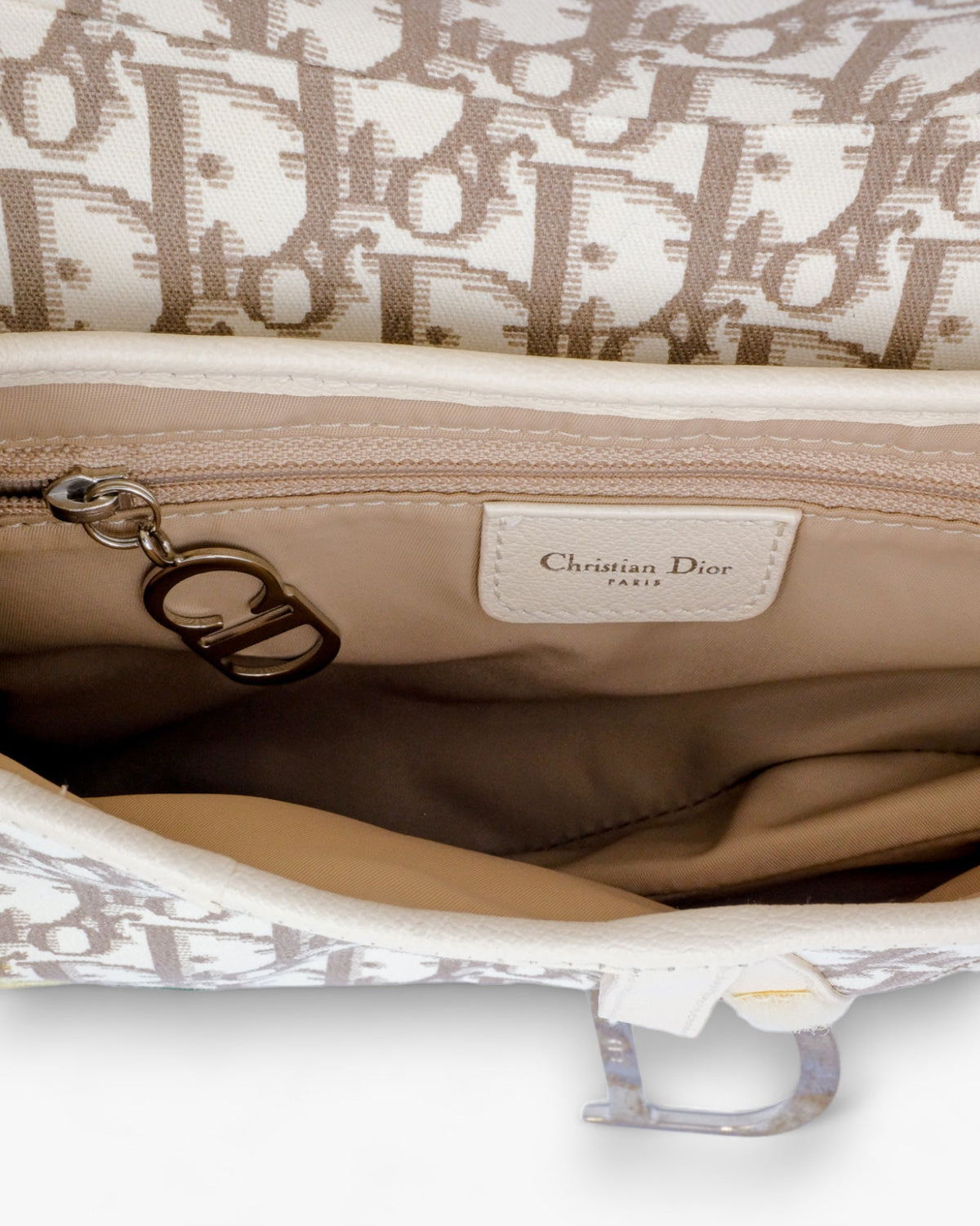 Dior Saddle Bag Diorissimo Romantic Flowers Dior
