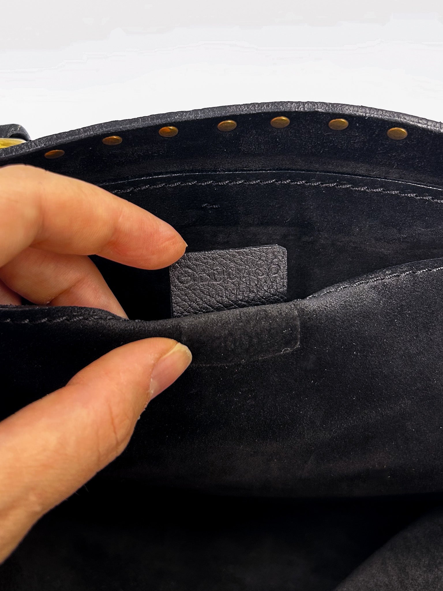 Torebka Céline Studded Boogie czarna rok 2000