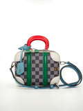Louis Vuitton Damier Colors Valisette BB Black White