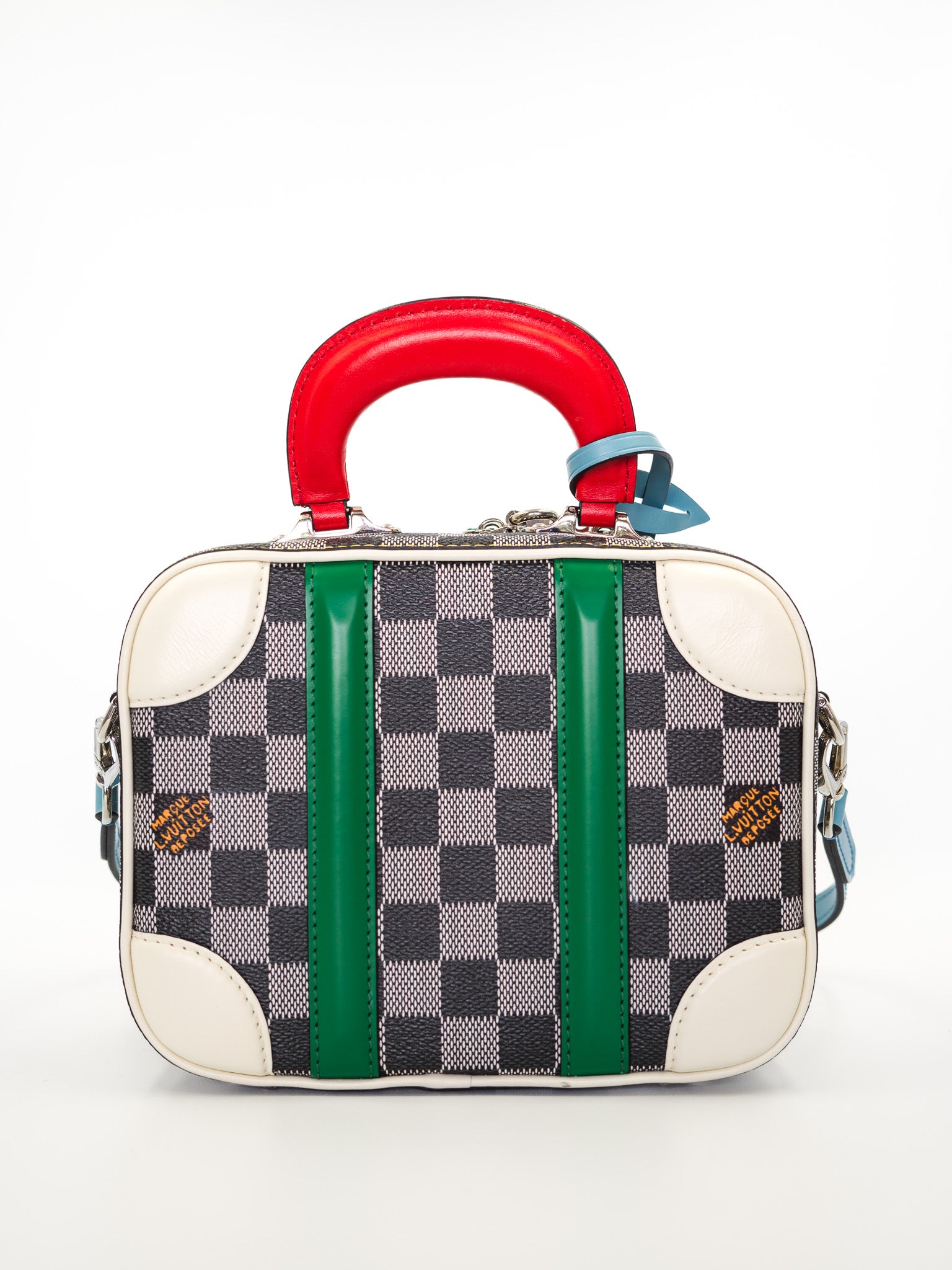 Louis Vuitton Damier Colors Valisette BB Black White back