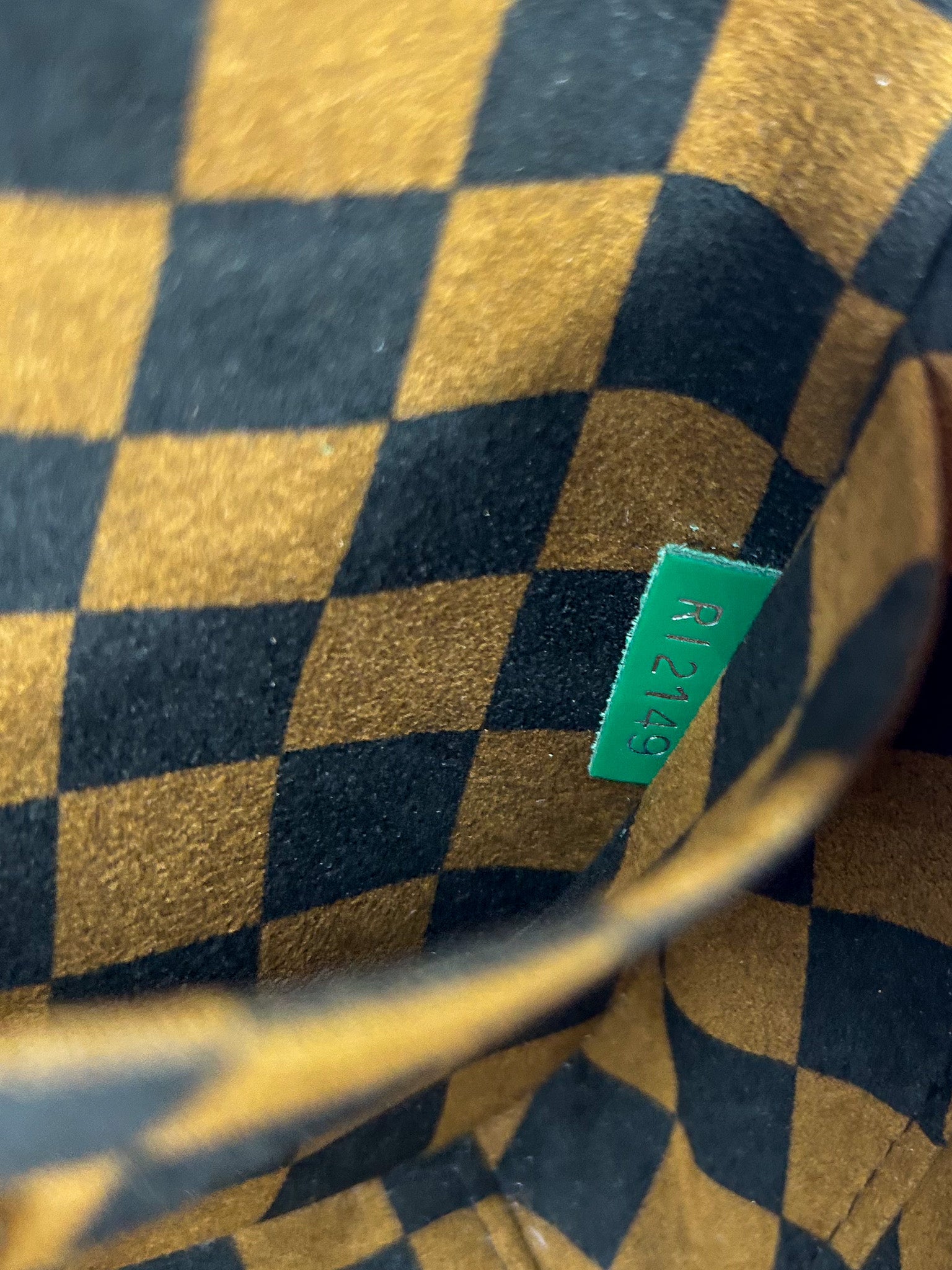 Louis Vuitton Damier Colors Valisette BB Black White serial number