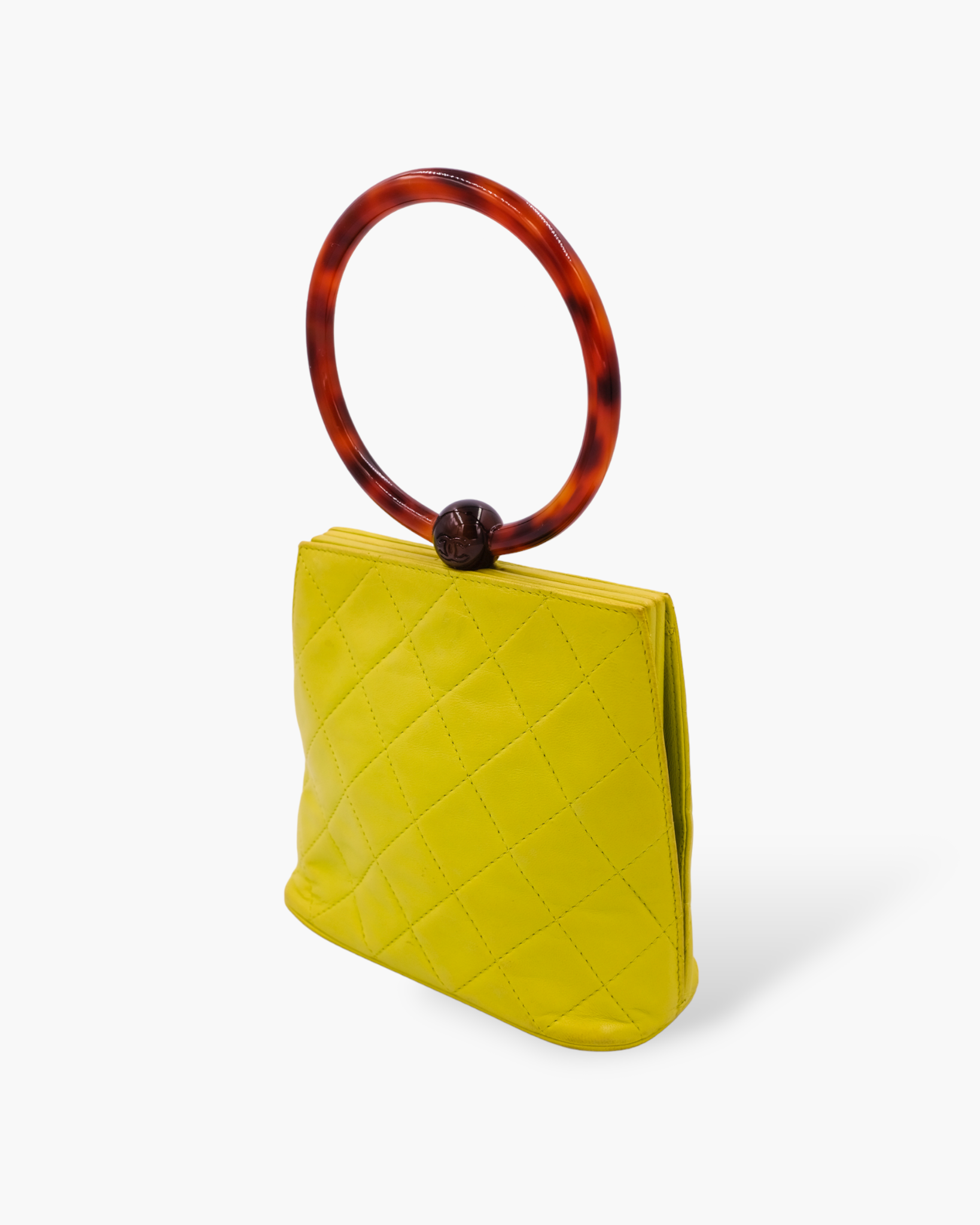 Torebka Chanel Matelasse vintage Avocado Lime