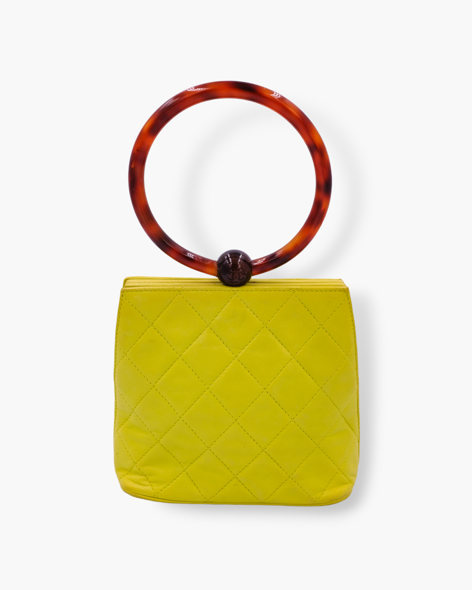 Torebka Chanel Matelasse vintage Avocado Lime