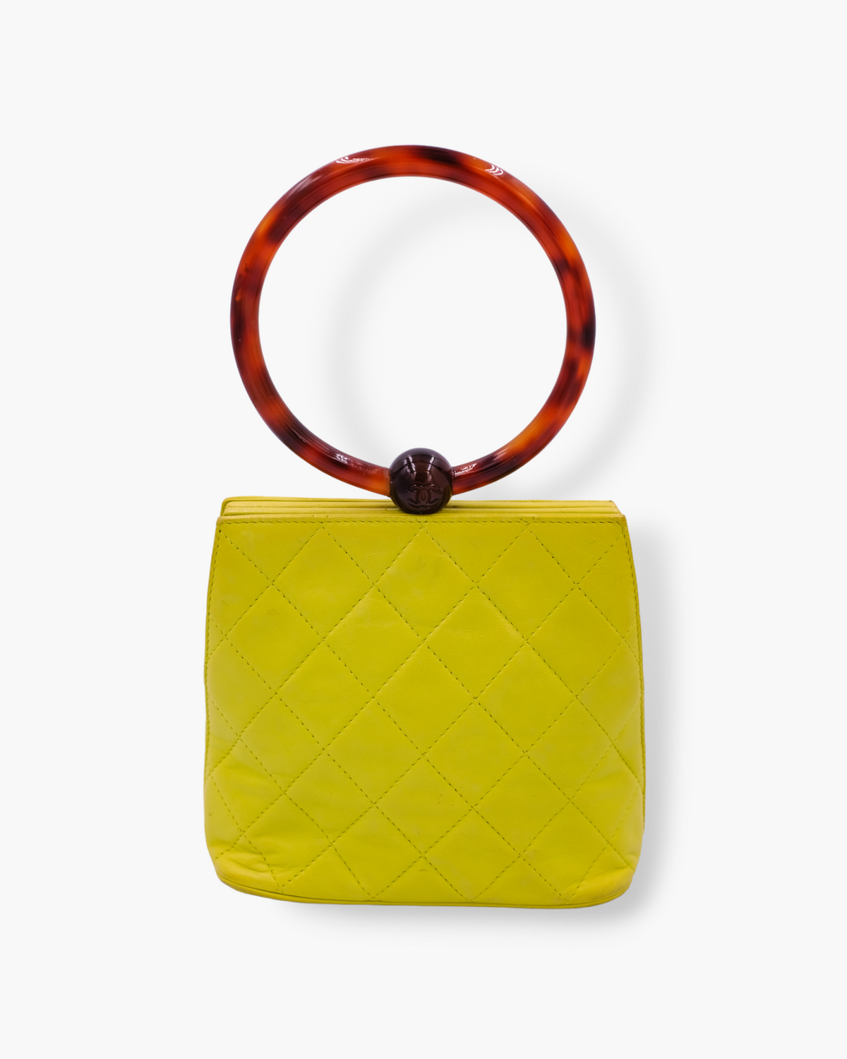 Torebka Chanel Matelasse vintage Avocado Lime
