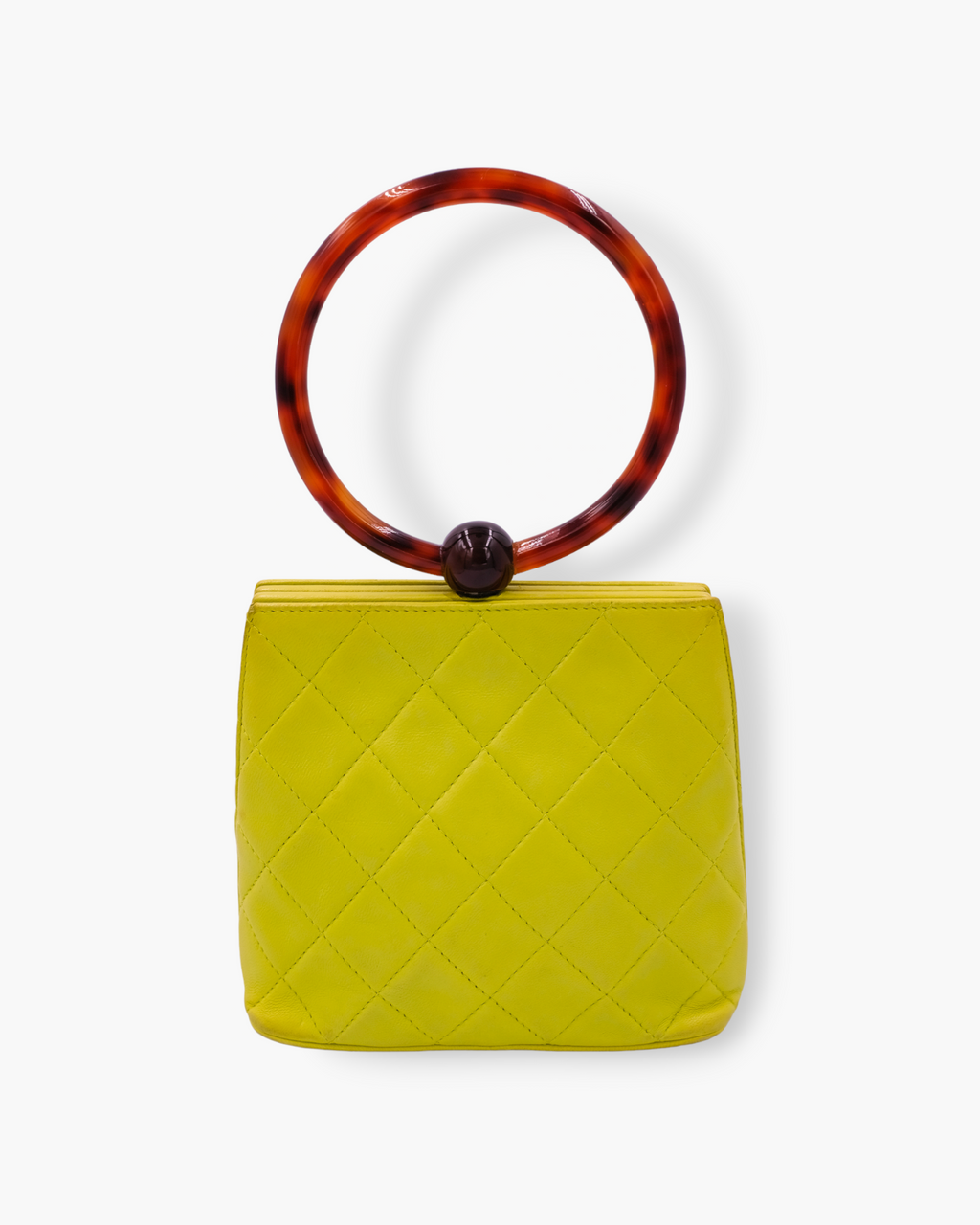 Torebka Chanel Matelasse vintage Avocado Lime