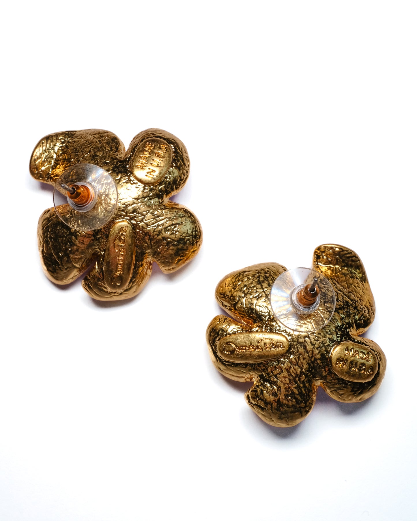 Oscar de la Renta earrings