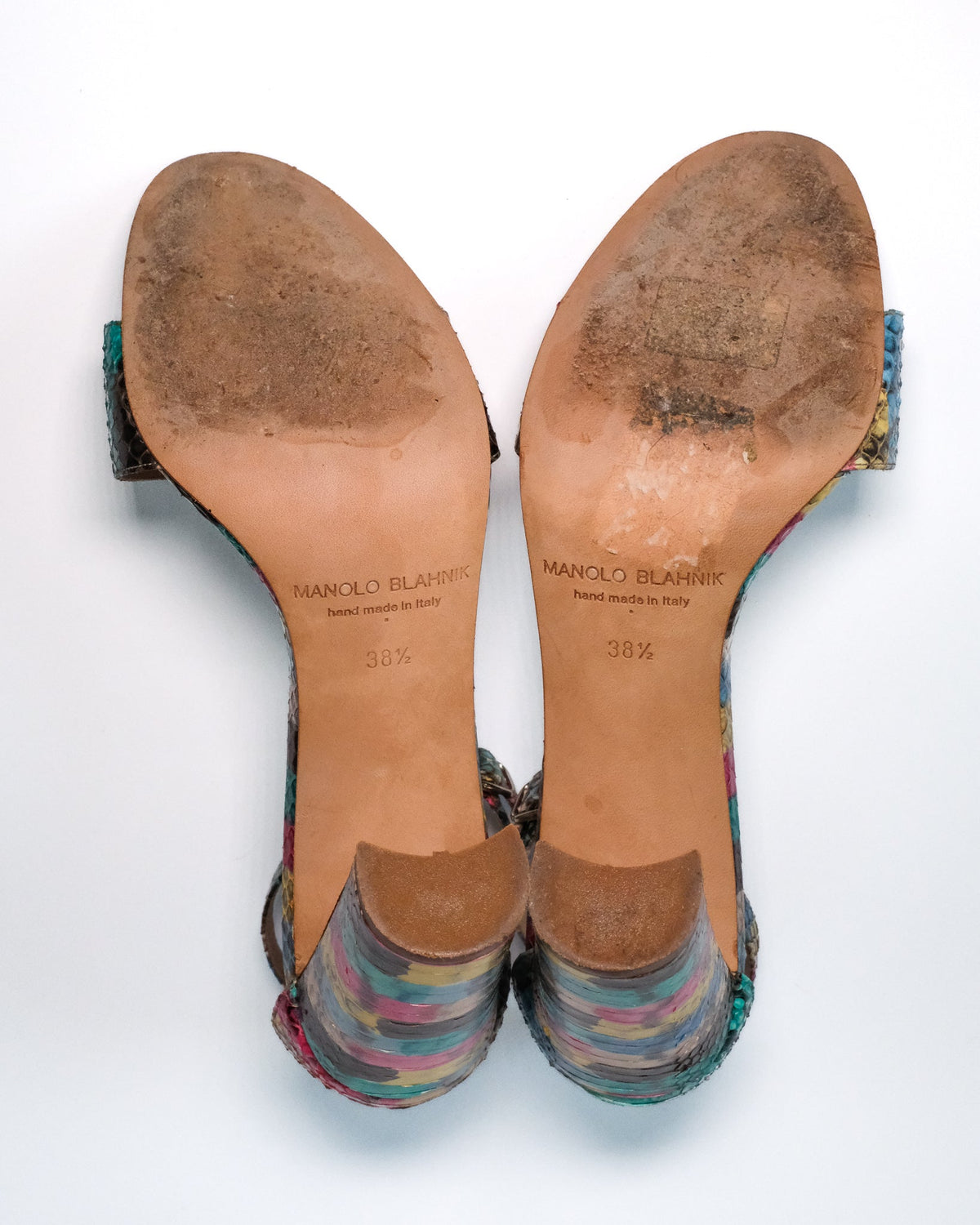 Sandały Manolo Blahnik 38,5 Manolo Blahnik