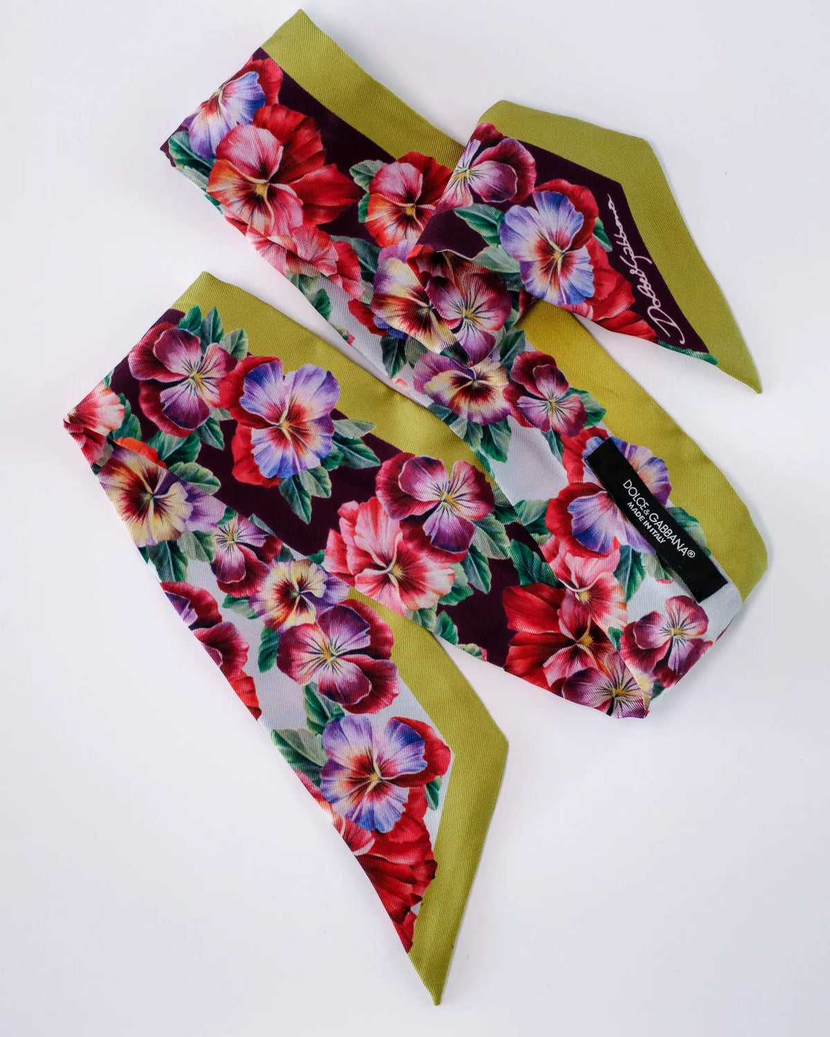 Jedwabna chusta Dolce & Gabbana Dolce & Gabbana